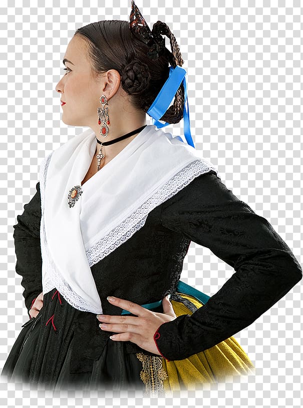 Folk costume Suit Skirt Refajo Lapel pin, suit transparent background PNG clipart