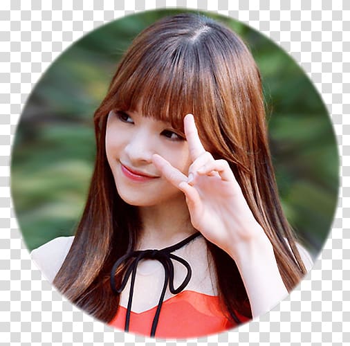 Idol Star Athletics Championships Bangs OH MY GIRL Hair coloring, Hyojung transparent background PNG clipart