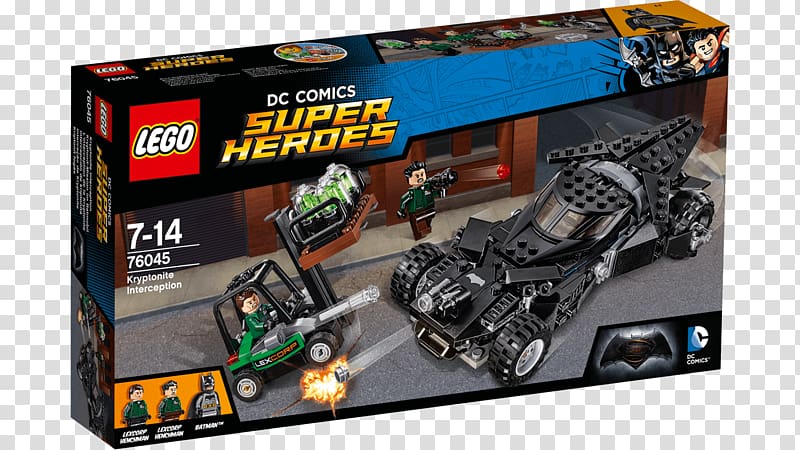 Lego Batman 2: DC Super Heroes LEGO 76045 DC Comics Super Heroes Kryptonite Interception Lego Super Heroes, batman transparent background PNG clipart