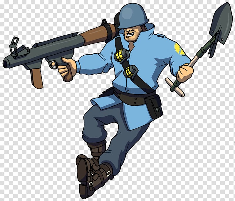 Team Fortress 2 Mercenary Video game Steam, soldiers transparent background PNG clipart