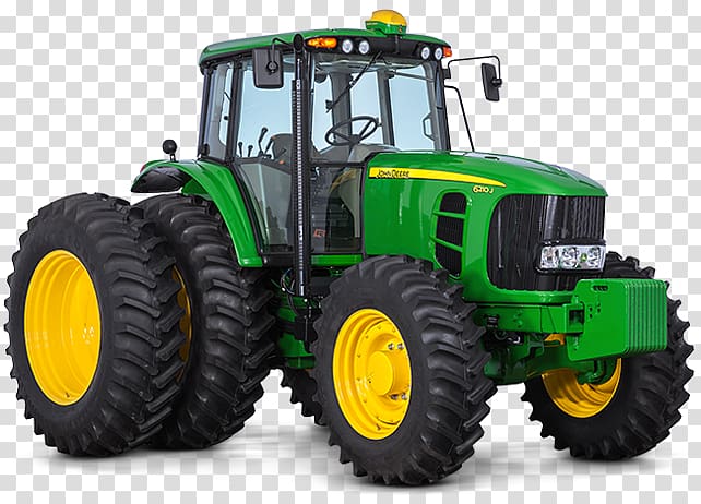 John Deere Tractor Agricultural machinery Agriculture, Tractor Equipment transparent background PNG clipart