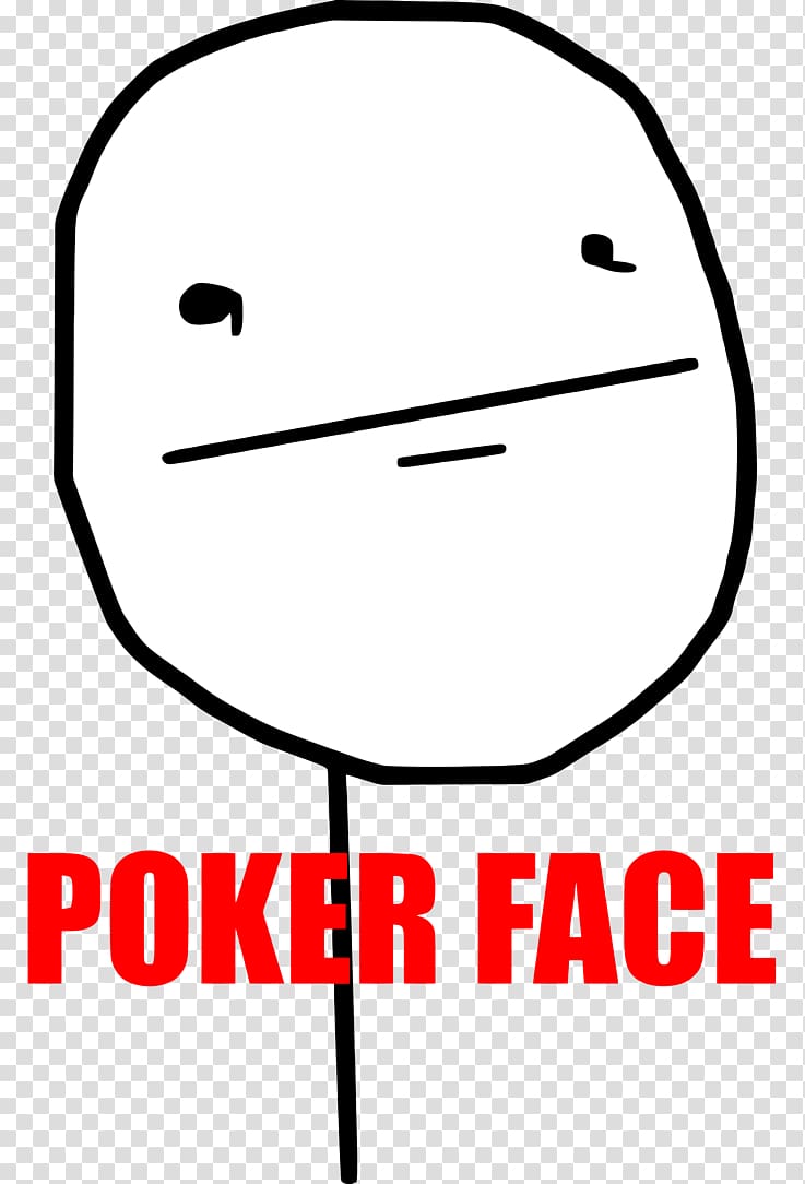 Poker Face Internet meme Rage comic, why? transparent background PNG clipart