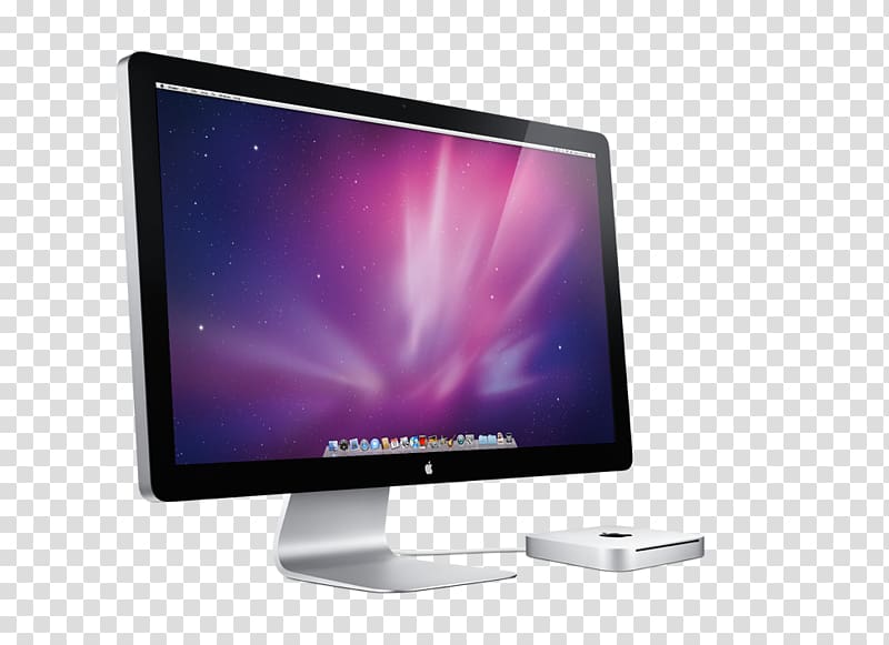 Macintosh Apple Thunderbolt Display Laptop MacBook Pro, cinema screen transparent background PNG clipart