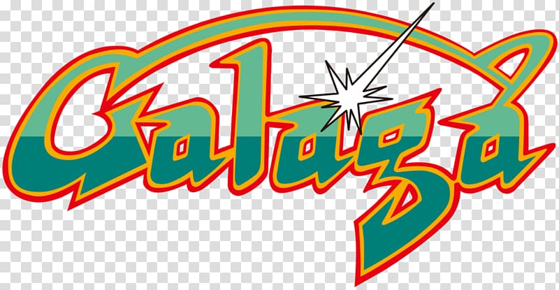 Galaga \'88 Galaxian 3 Gaplus, game logo transparent background PNG clipart