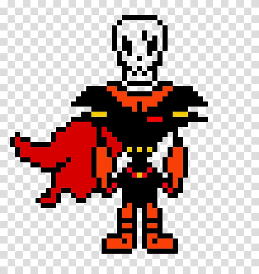 Undertale Pixel art Toriel Bead, papyrus pixel art transparent background PNG clipart