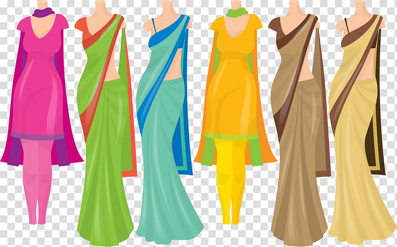 Dress Clothing in India , India Ms. clothing transparent background PNG clipart