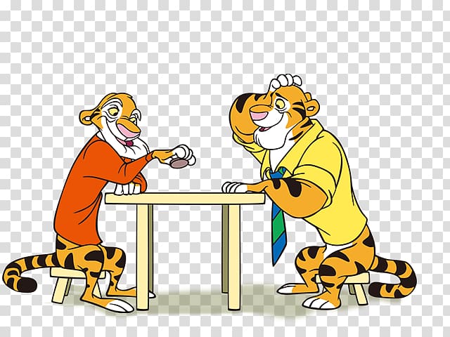 Tiger Corporation 姉弟, tiger family transparent background PNG clipart