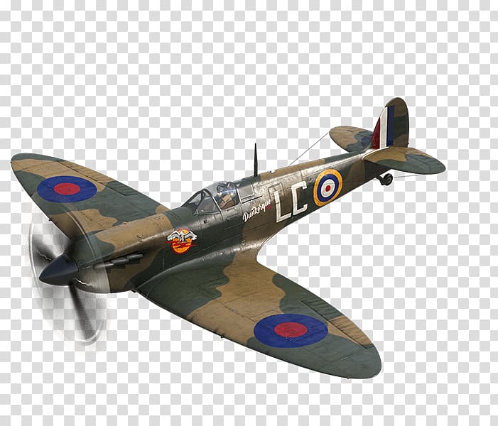 Supermarine Spitfire Airplane Dunkirk evacuation Lavochkin-Gorbunov-Gudkov LaGG-3, Supermarine Spitfire transparent background PNG clipart