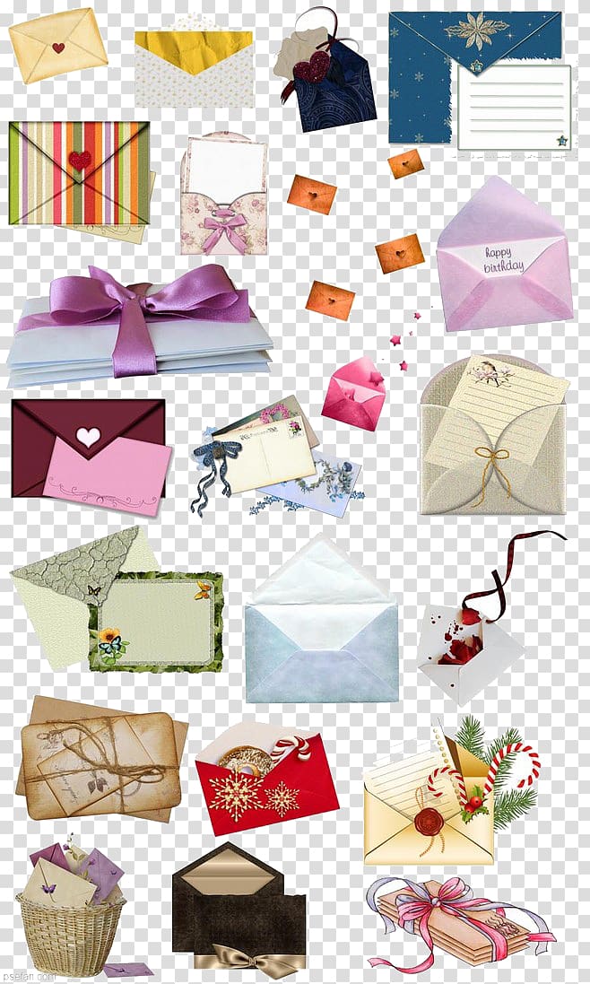 Paper Envelope, envelope transparent background PNG clipart