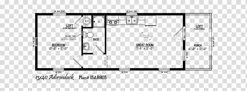 Log cabin House plan Floor plan, house transparent background PNG clipart