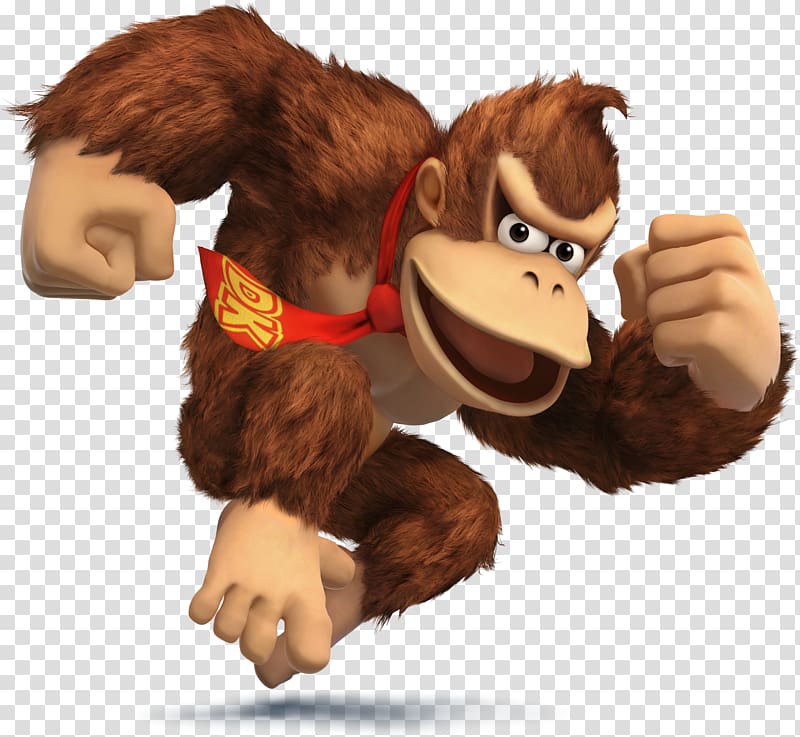 Super Smash Bros. for Nintendo 3DS and Wii U Super Smash Bros. Brawl Donkey Kong Super Smash Bros. Melee, donkey transparent background PNG clipart