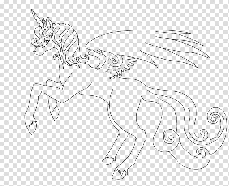 Horse Drawing /m/02csf Line art Sketch, unicorn face transparent background PNG clipart
