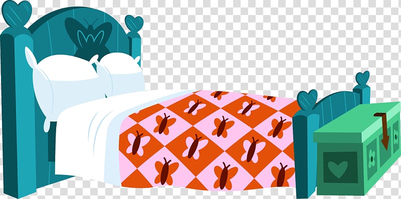 Fluttershy Bed, bed transparent background PNG clipart