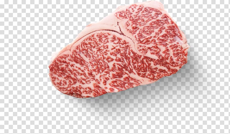 Kobe Cattle Matsusaka beef Beefsteak Salami, steak transparent background PNG clipart