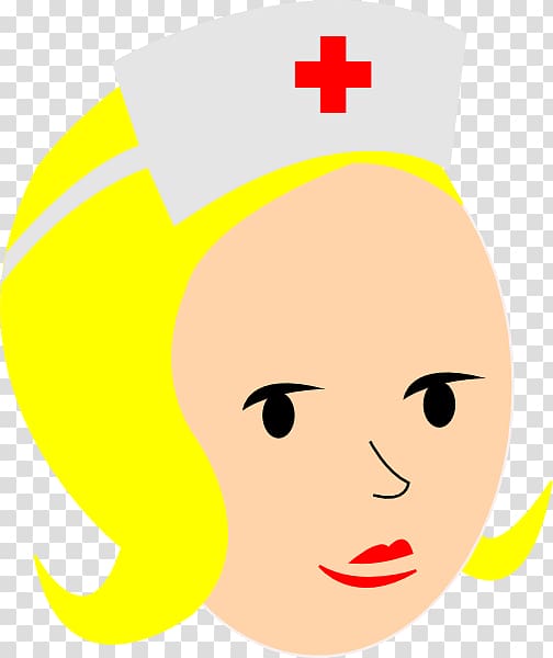 Nursing pin , Nurse Portrait transparent background PNG clipart