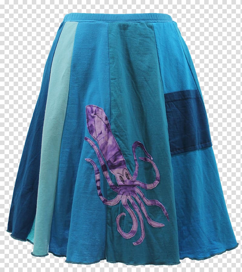 Skirt Clothing Squid Octopus Color, sardine transparent background PNG clipart