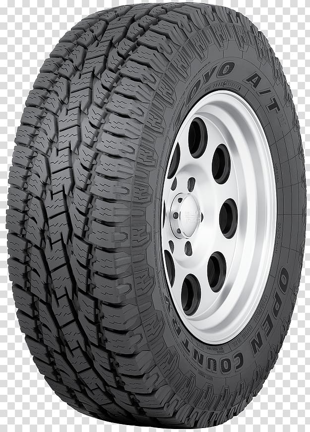 Car Motor Vehicle Tires Toyo Tire & Rubber Company TOYO Open Country A/T II Off-road tire, toyo tires transparent background PNG clipart