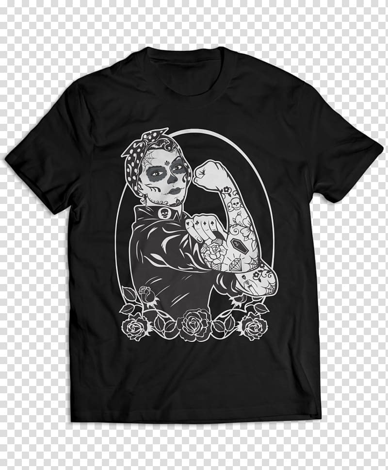 T-shirt Hoodie Clothing Sleeve, Day Of The Dead transparent background PNG clipart