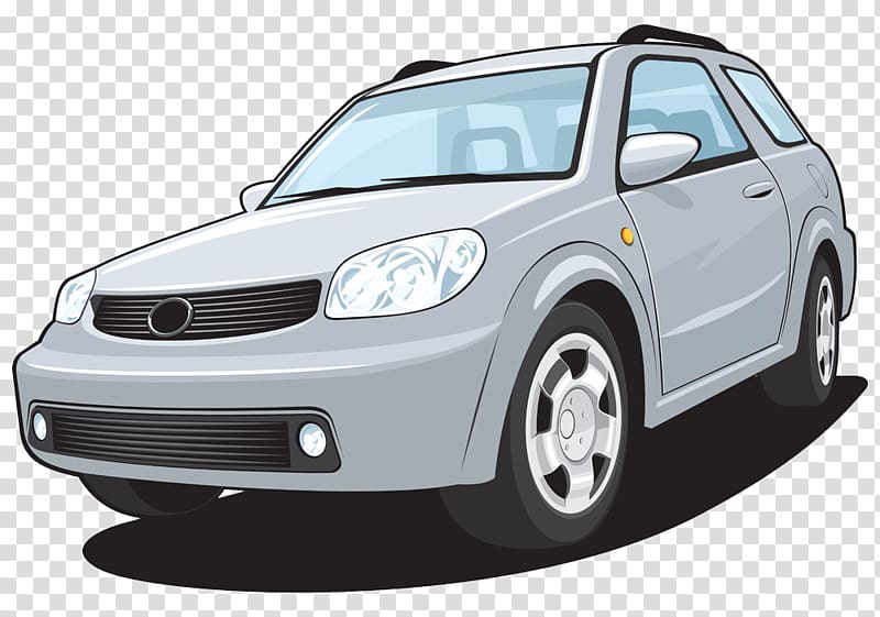 Car Sport utility vehicle , Hand drawn cartoon car material transparent background PNG clipart