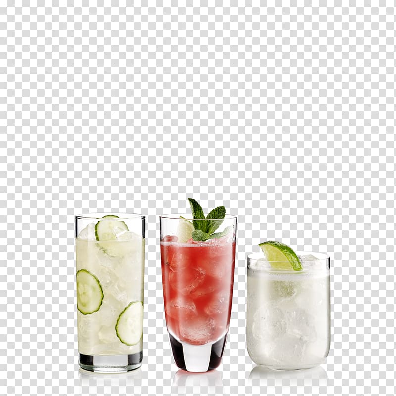 Cocktail garnish Sea Breeze Mojito Rickey Limeade, Collins Glass transparent background PNG clipart
