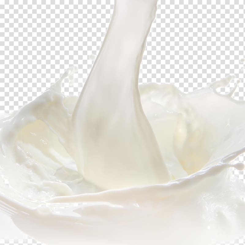 Ice cream Cows milk Yogurt Food, Spray splashes of milk transparent background PNG clipart