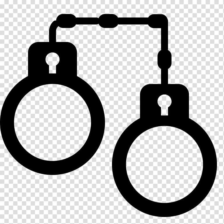 Handcuffs Computer Icons Police , handcuffs transparent background PNG clipart