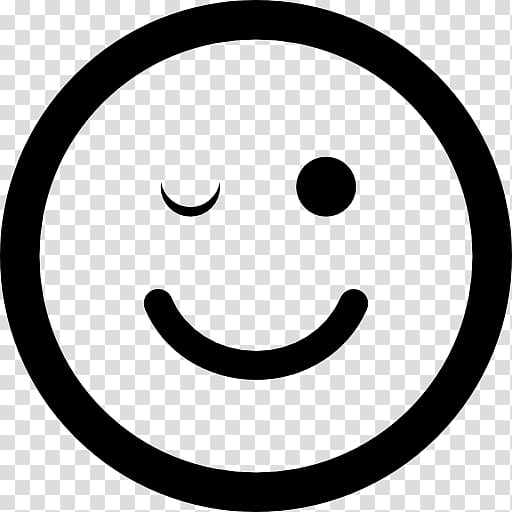 Emoticon Smiley Computer Icons Wink, emoticons square transparent background PNG clipart