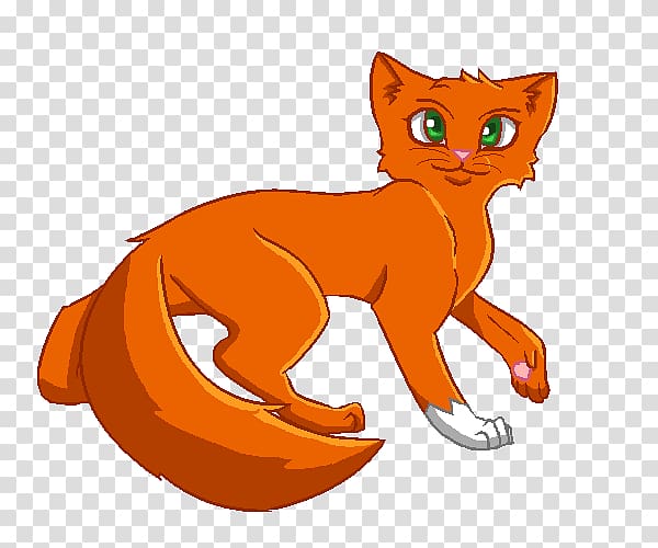 Warriors Squirrelflight Brambleclaw Firestar Leafpool, others transparent background PNG clipart