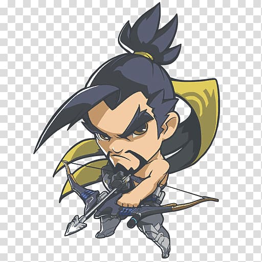 Characters of Overwatch Hanzo Aerosol spray Mercy, others transparent background PNG clipart