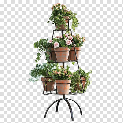 Flowerpot Houseplant Garden, x display rack transparent background PNG clipart