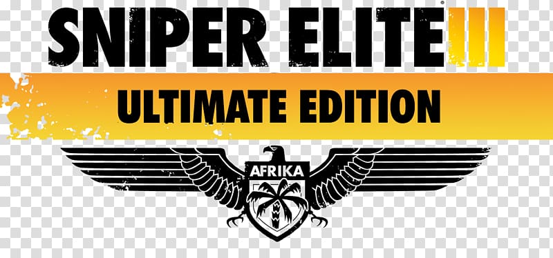 Sniper Elite III Sniper Elite 4 Sniper Elite V2 Zombie Army Trilogy, Sniper Elite Logo transparent background PNG clipart