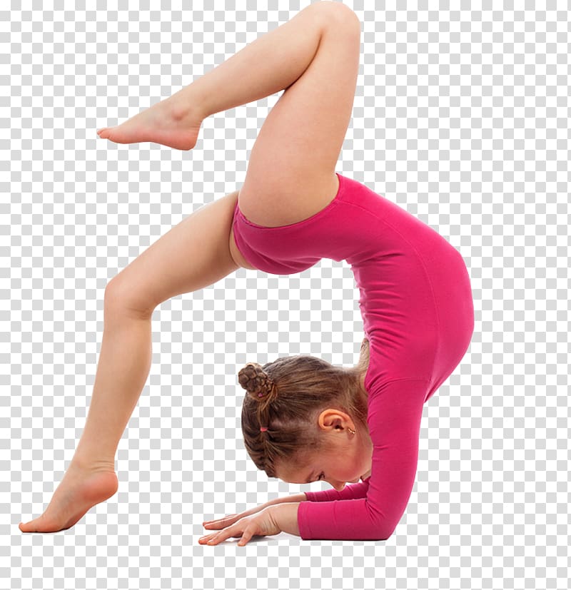 Gymnastics Acrobatics Flexibility Child Acro dance, gymnast girl transparent background PNG clipart