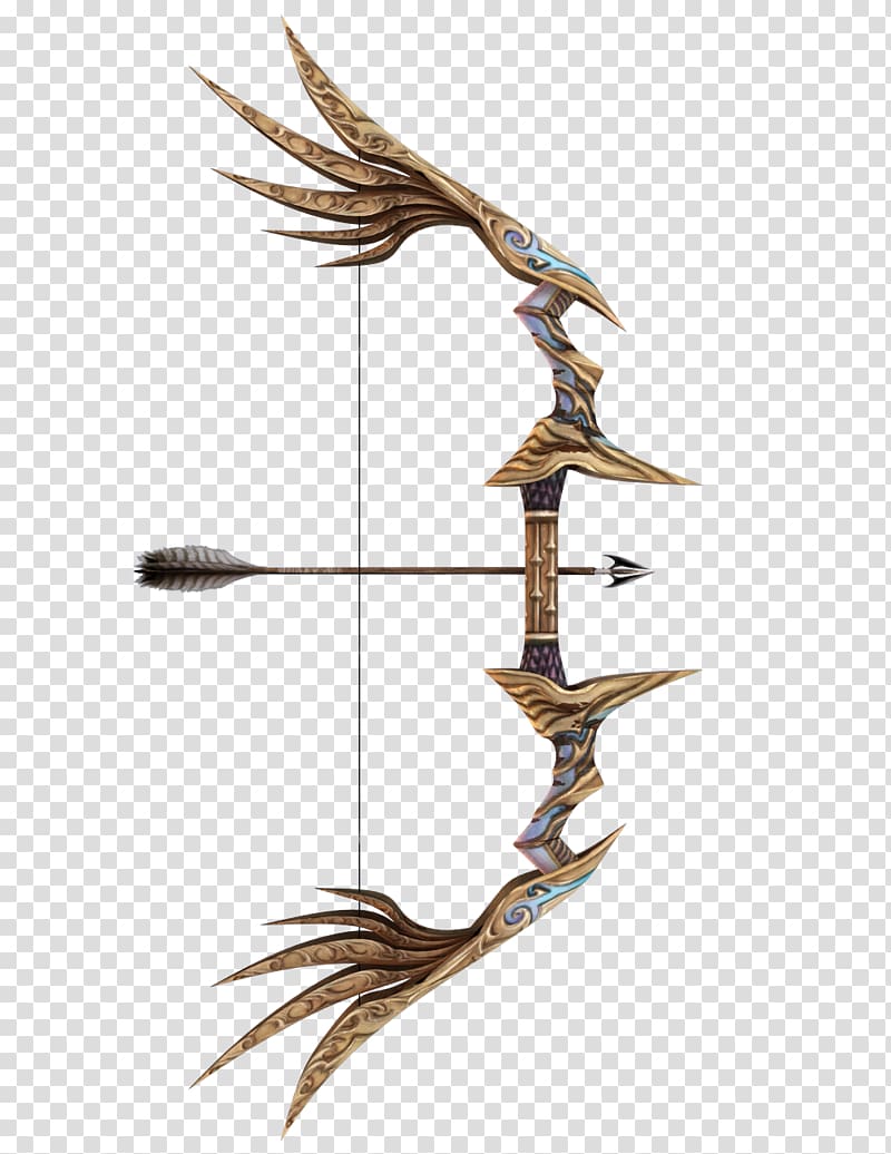 Weapon Sword bow, Game Archer transparent background PNG clipart