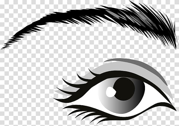 eyes , Human eye , Eyes Outline transparent background PNG clipart