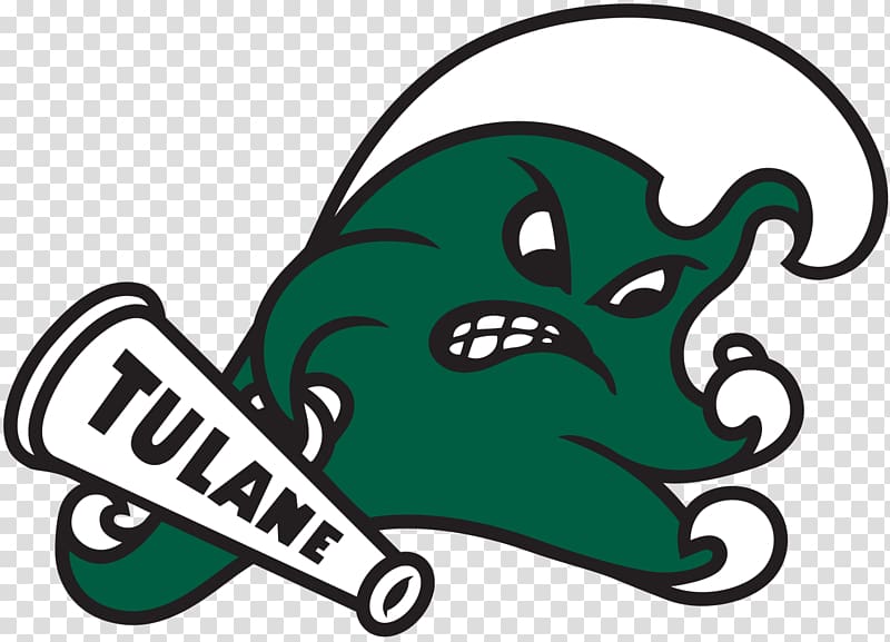 Tulane Green Wave football Tulane University Tulane Green Wave baseball Tulane Green Wave men\'s basketball Tulane Green Wave women\'s basketball, green waves transparent background PNG clipart