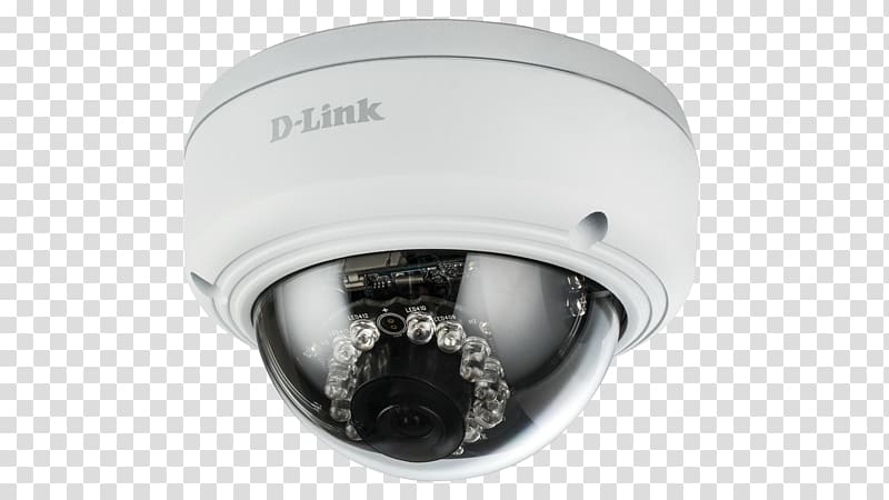D-Link DCS-4602EV Full HD Outdoor Vandal-Proof PoE Dome Camera IP camera D-Link DCS-7000L, network security guarantee transparent background PNG clipart