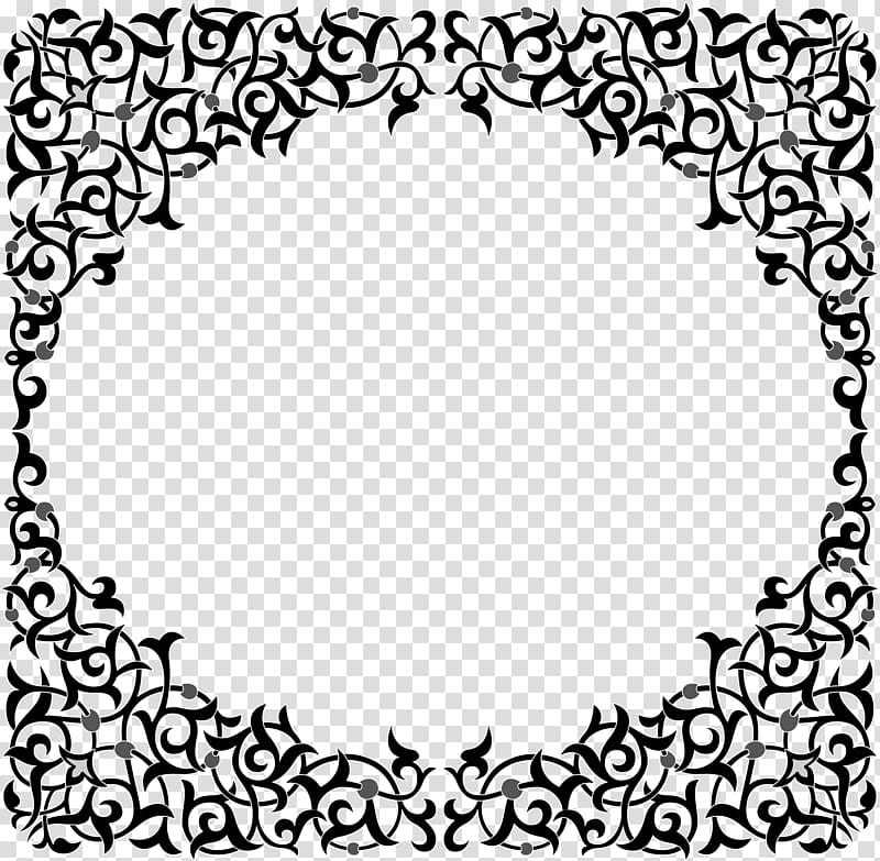 black frame template, Arabesque Ornament Islamic geometric patterns Pattern, design transparent background PNG clipart
