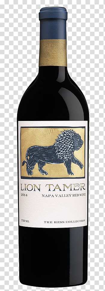 The Hess Collection Winery Napa Valley AVA Cabernet Sauvignon Red Wine, lion tamer transparent background PNG clipart