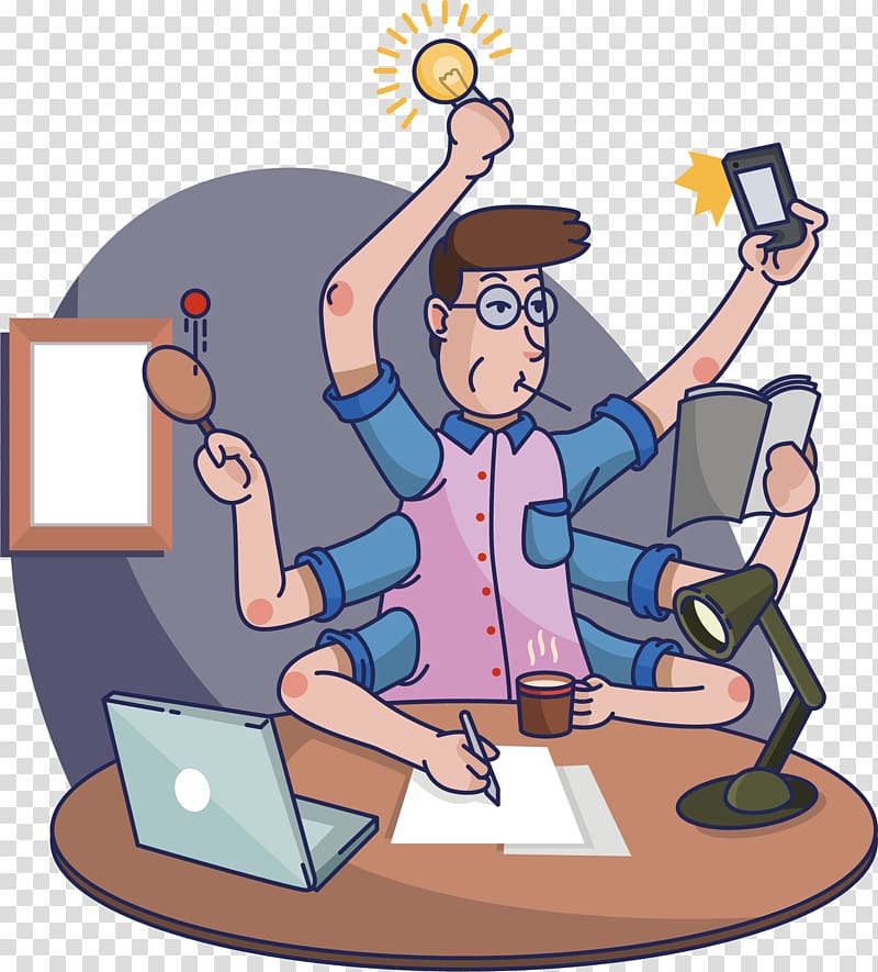 Illustration, Work and rest of the business people transparent background PNG clipart