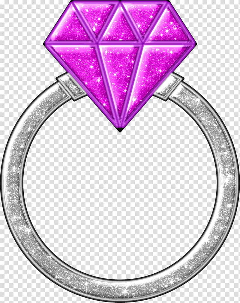 Amethyst Ring Bling-bling Jewellery Diamond, ring transparent background PNG clipart