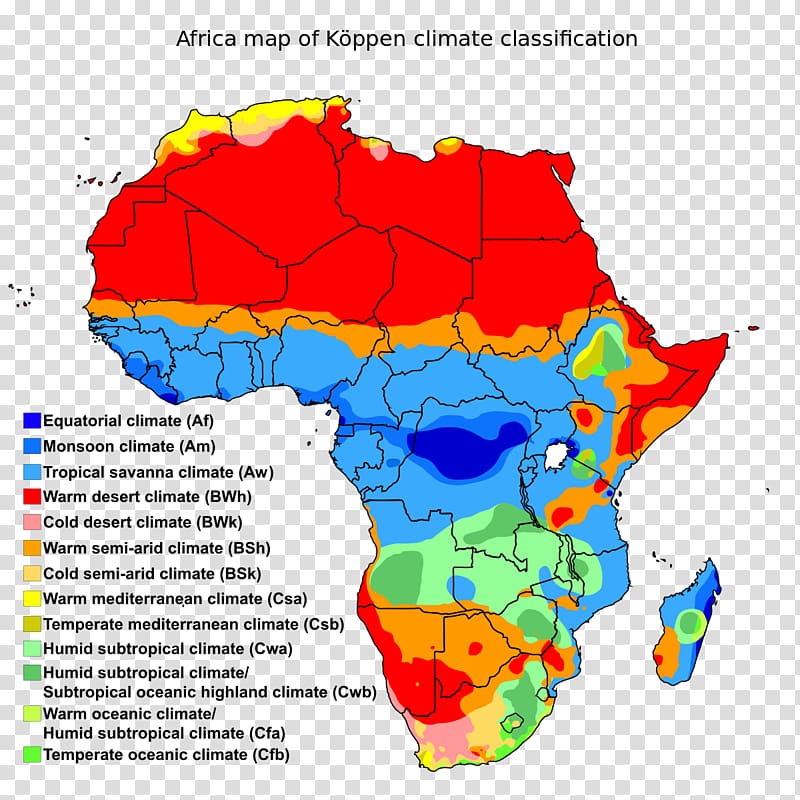 Sub-Saharan Africa Climate of Africa Köppen climate classification, desert transparent background PNG clipart