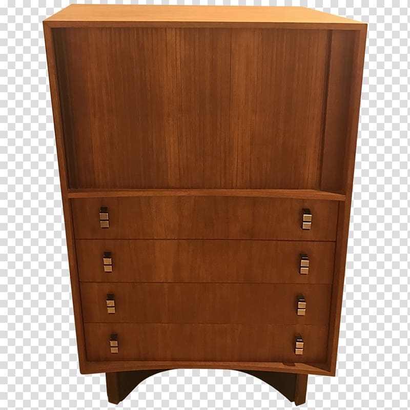 Bedside Tables Chest of drawers Tallboy, Danish Modern transparent background PNG clipart
