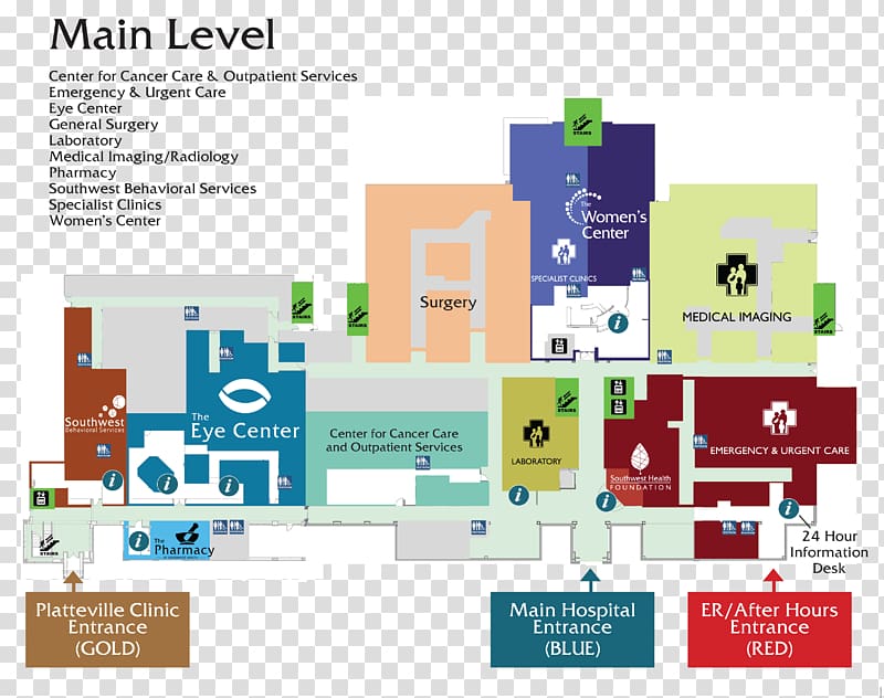Cleveland Clinic Hospital Health Care Map, map transparent background PNG clipart