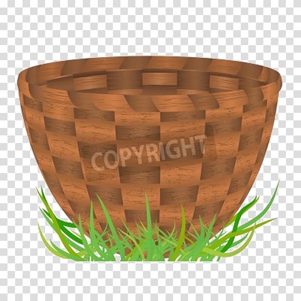 Easter basket Food Gift Baskets , Brown bamboo basket transparent background PNG clipart