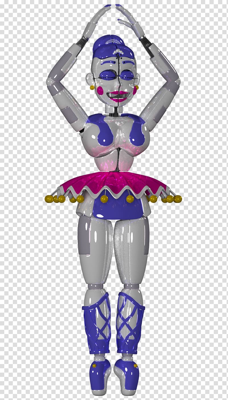 Five Nights at Freddy\'s: Sister Location Action & Toy Figures Human body Art 0, broken Lines transparent background PNG clipart