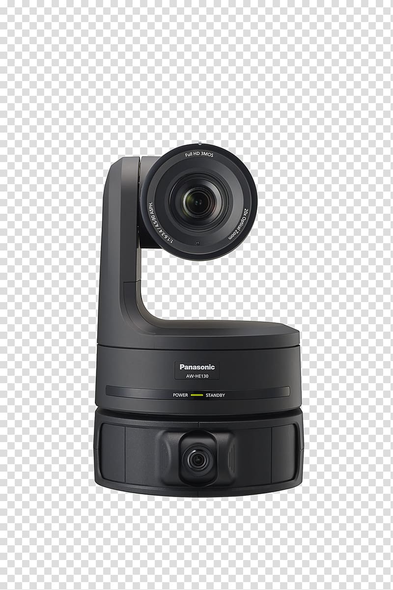 Camera lens Video Cameras Pan–tilt–zoom camera Serial digital interface, professional camera transparent background PNG clipart
