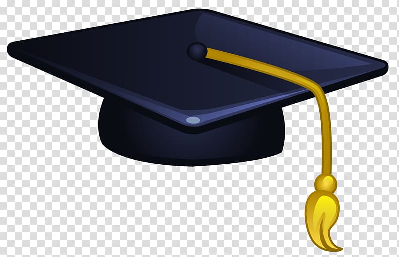 blue mortar board illustration, Bachelor's degree Hat Academic degree Doctorate Academic dress, Graduation Cap transparent background PNG clipart