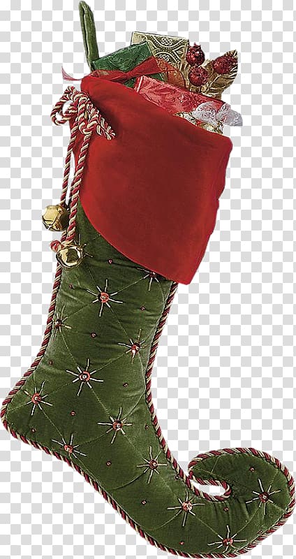 Christmas ings Boot Sock Gift, boot transparent background PNG clipart