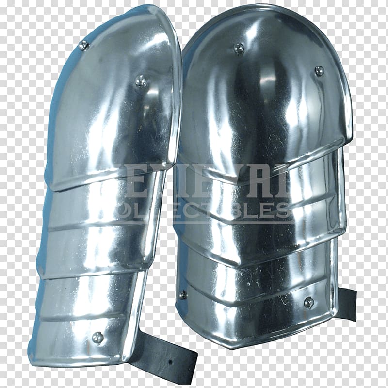 Lexa Pauldron Components of medieval armour Plate armour Crusades, Knight transparent background PNG clipart