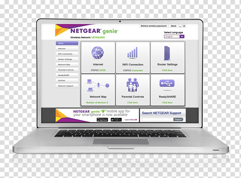 Router NETGEAR Nighthawk R7000 IEEE 802.11ac Wi-Fi, line app transparent background PNG clipart